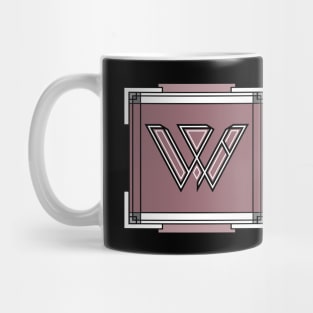 Art Deco W Mug